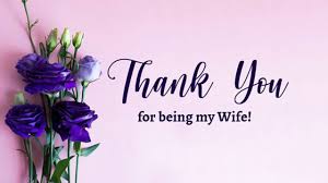 Birthday thank you card wording. Thank You Messages For Wife Appreciation Quotes Wishesmsg