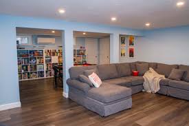 Basement finishing tips to maximize your space. Finished Basement Remodel Norton Ma J P Hoffman Design Build