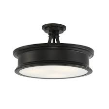 Maybe you would like to learn more about one of these? Filament Design 16 In 3 Light Classic Bronze Semi Flush Mount With White Opal Glass Cli Sh282713 The Home Depot Light Fixtures Flush Mount Semi Flush Ceiling Lights Semi Flush Mount Lighting