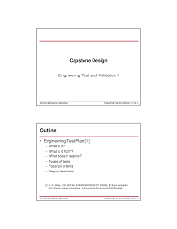 ➤ examples of dnp capstone projects. Test Capstone Design Lecture 07 Slides Electrical And Computer Engineering Docsity