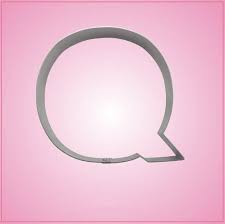 Big Letter Q Cookie Cutter Cheap Cookie Cutters