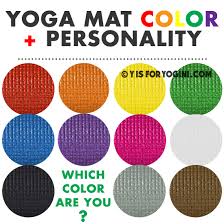 What Color Yoga Mat Is Best For You Personality Meaning Intention Y Is For Yogini Yoga Mats Best Yoga Mat Yoga Meditation