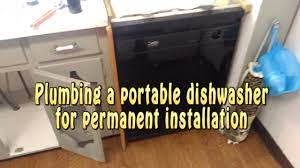 Can you install a countertop dishwasher under the sink. How To Install A Countertop Dishwasher Permanently With No Headache