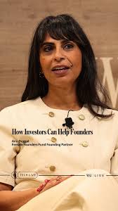 @femalefoundersfund's @anuduggal joined @wsjlive's Tech Live for a  conversation