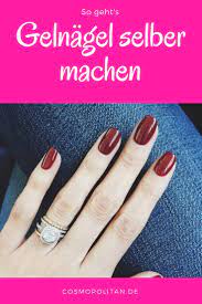 Die können sie auch selber machen aus papierband. Gelnagel Selber Machen Anleitung Tricks Fur Zu Hause Nagel Selber Machen Schellack Manikure Fingernagel Selber Machen