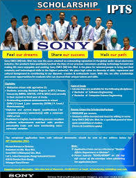 They place a high value on diversity of skills, experience, and cultural background in contributing to our dynamic, creative & enthusiastic team. Sony Scholarship 2012 Pertubuhan Mahasiswa Johor