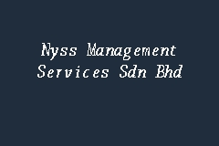 11 th floor, menara smi, no. Nyss Management Services Company Secretary In Bandar Menjalara
