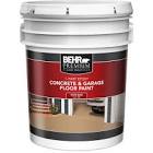 Premium 1-Part Epoxy Acrylic Concrete & Garage Floor Paint - Slate Gray, 3.79L  Behr