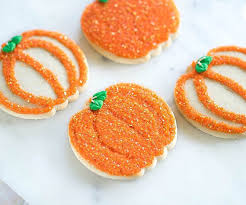 Fall Designer Cookie Kit Pumpkin Sugar Cookies Cookie Bakery Cookies Ingredients