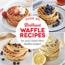 Make delicious bundt cakes on your countertop using the dash mini bundt maker! Wonderful Mini Waffle Cookbook Dash