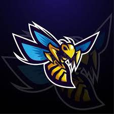 Vector Bee Mascot Logo Concept Vector Illustration Game Logo Design Logo Concept Logo Design Art