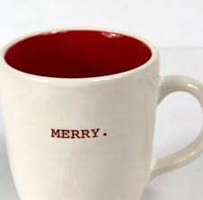 Vintage M Stamped Rae Dunn By Magenta Mug Red Letters Merry Coffee Cup Rare Ebay Mugs Rae Dunn Coffee Cups