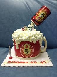 We offer kits to pull money out of any cake! Birthday Red Horse Cake Design