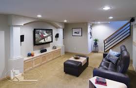 So let's talk about the tv wall design and some of the options here. Basement Tv Wall Traditional Basement Minneapolis By Fbc Remodel Houzz Au