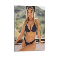Amazon.com: WIOLPCH Mikayla Demaiter Sexy Poster Big Boobs Hot Bikini  Poster 32 Canvas Painting Wall Art Poster for Bedroom Living Room Decor  Pictures For Living Room Bedroom Decor 20x30inch(50x75cm) Frame-style:  Posters &