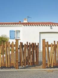 Portail Bois Papyrus Hauteur 1m Cloture Bois Cloture Jardin Bois Portillon Bois