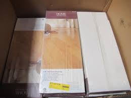 • the floor should not be installed directly against any fixed, vertical objects (including walls, staircases, fixtures, etc.); Home Decorators Collection 5 8 Inch Bamboo Flooring 8 Boxes Property Room