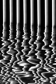Abstract Black And White Macro Photography Abstract Water Reflection Of Bars Abstract Photography Texture Photography Water Abstract