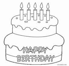 Free Printable Birthday Cake Coloring Pages For Kids Cool2bkids Birthday Coloring Pages Coloring Pages For Kids Free Birthday Stuff