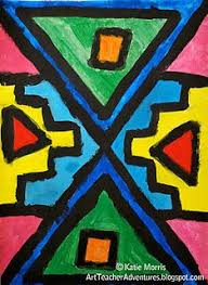 Art Inspired By The South African Ndebele Tribe Awesome For 4th African Art For Kids South African Art African Art Projects