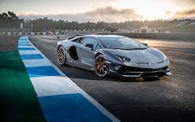 Download Wallpapers 2018 Lamborghini Aventador Svj Gray Racing Car Car Tuning Racing Track New Gray Aventador Italian Sports Cars Lamborghini Besthqwall Lamborghini Aventador Sports Cars Lamborghini Lamborghini Aventador Svj