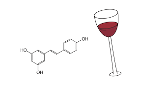Resveratrol Red Wine And Health Science In The News Wine Molecule Wine Tattoo Molecule Tattoo
