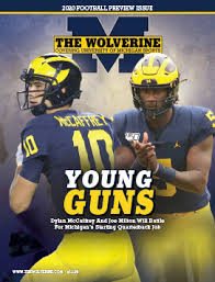 Both michigan and penn state have strong resources, recruiting reach and history of success, but each job also. 2020 Michigan Football Preview Magazine The Wolverine On Demand