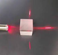 Beam Splitter Cube, Optical Glass Dichroic Prism Ratio 50:50 Spectrome  Sicence