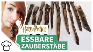Das kann jeder machen, der ein. Essbare Harry Potter Zauberstabe Selber Machen Youtube