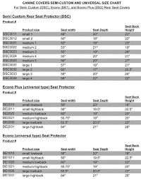 canine covers econo plus rear seat protector by carcoverusa