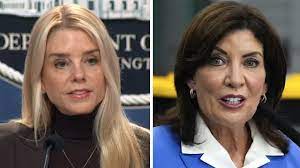 Department of Justice suing against New York, top officials over  immigration policies, Attorney General Pam Bondi says - ABC7 New York