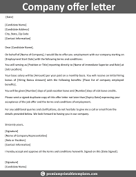 Company Offer Letter Is The Type Of Letter By Which A Company Offer Anything To The Employee Business Letter Template Proposal Letter Business Proposal Letter