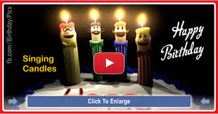 Singing Candles Happy Birthday Song Video 0018a Happy Birthday Wishes Song Funny Happy Birthday Song Singing Birthday Cards