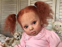 👩🏼‍🦰 Beautiful “Princess Adelaide” by Andrea Arcello.. is here!!! Loving  her red hair , and her sweet pouty lips 🍭Enjoy her pics..👩🏼‍🦰 This baby  is “sold”