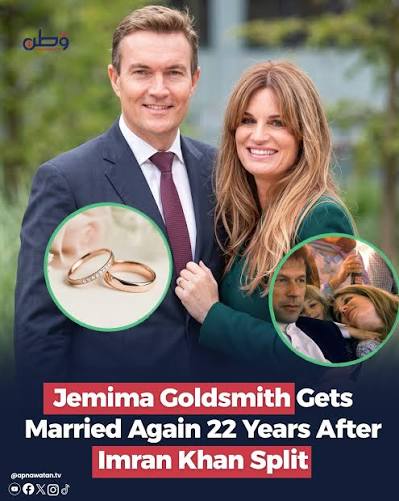 Jemima Goldsmith has officially married Dublin-born businessman Cameron O'Reilly, more than two decades after her marriage to former Pakistani prime minister Imran Khan ended. The wedding news was shared publicly by Jemima's