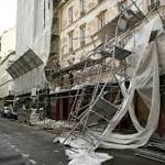 Storm Eleanor barrels through Europe
