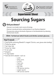 Sourcing Sugars Stem