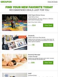 groupon se email newsletters shop sales discounts and