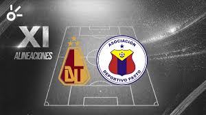 Posibles alineaciones de Deportes Tolima vs Deportivo Pasto por Liga BetPlay Dimayor 2026-II