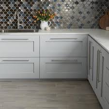 Linear format is an updated twist on a classic subway tile that takes on kitchen and bathroom walls and backsplashes with contemporary style. Daltile Glenwood Fog 7 In X 20 In Ceramic Floor And Wall Tile 392 04 Sq Ft Pallet Gw09720hdpl1p2 The Home Depot