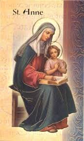 St Anne Jpg 302 509 Catholic Prayers Catholic Saints St Anne Prayer