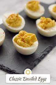 Super Easy Classic Deviled Eggs Recipe Deviled Eggs Classic Deviled Eggs Recipe Classic Devilled Eggs Recipe Best