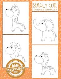 You can use our amazing online tool to color and edit the following jungle animals coloring pages preschool. Jungle Animal Coloring Pages For Kids