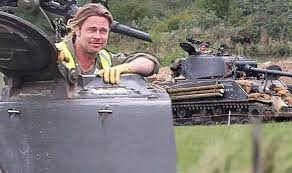 Ryan reynolds stars in hilarious ad promoting hallmark channel holiday films and his new movie free guy. Brad Pitt Learns To Drive A Tank In The Quiet English Countryside For His New Film Fury Celebrity News Showbiz Tv Express Co Uk