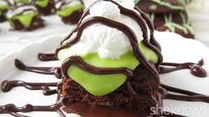 Ingredients chicory root extract, erythritol, wheat flour bleached, vegetable glycerin, canola oil, sugarcane fiber, dutch cocoa (processed with alkali), sugar, . Fudgy Mint Brownie Bites Drizzled With Chocolate Sheknows