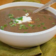Black Bean Soup With Canned Beans Black Bean Soup Recipe With Images Black Bean Soup Recipe Black Bean Soup Pureed Food Recipes