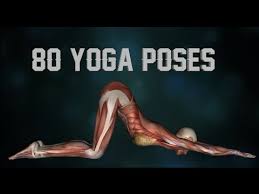 This posture helps stretch the back muscles. 80 Yoga Poses W Names Particle Background Youtube