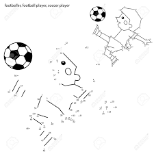 Get ready for some coloring fun with printable coloring pages from fun house toys. Numbers Game For Kids Coloring Page Outline Of A Cartoon Boy With A Soccer Ball Coloring Book For Children Royalty Free Cliparts Vectors And Stock Illustration Image 153742763