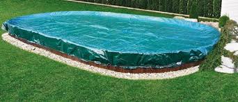 Winter Und Sommerabdeckung Oval Grun Fur Pool 8 X 4 M Winterabdeckung Uberwinterung Shop28