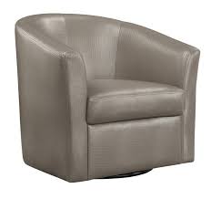 Furmax office desk leather gaming, high back ergonomic adjustable racing task swivel executive computer chair headrest and lumbar support (black) 4.2 out of 5 stars 25,227 $45.99 $ 45. 902726 Orren Ellis Swapnil Champagne Faux Leather Barrel Shaped Accent Side Chair With Swivel Base